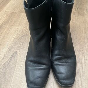 Crown Vintage Black Ankle Booties